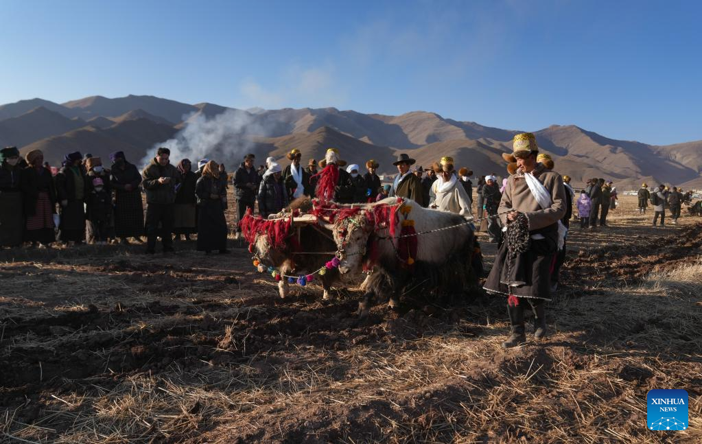 Ceremonies marking start of spring farming held in Xizang