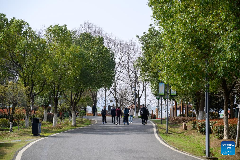 In pics: Sino-French Wuhan Ecological Demonstration City