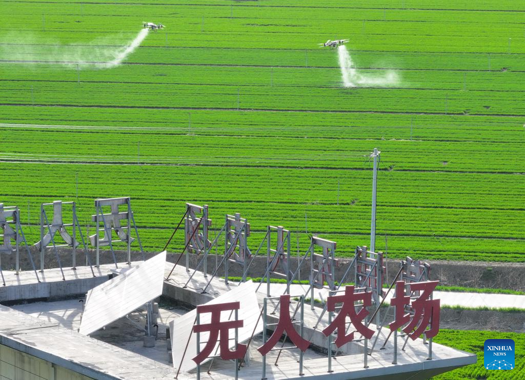 AI-powered smart farming system improves production efficiency in Anhui