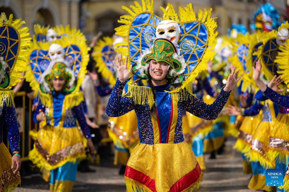 2024 Macao Int'l Parade held to celebrate 25th anniversary of Macao's Return to Motherland