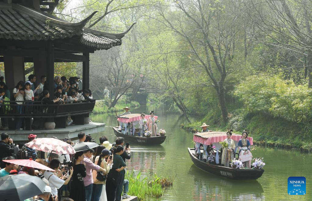 Activities held to celebrate Huazhao Festival in Hangzhou, E China