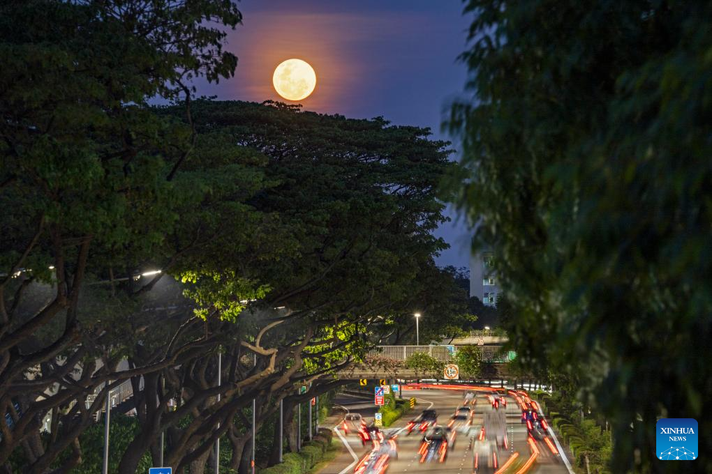 Full moon seen in various parts of world
