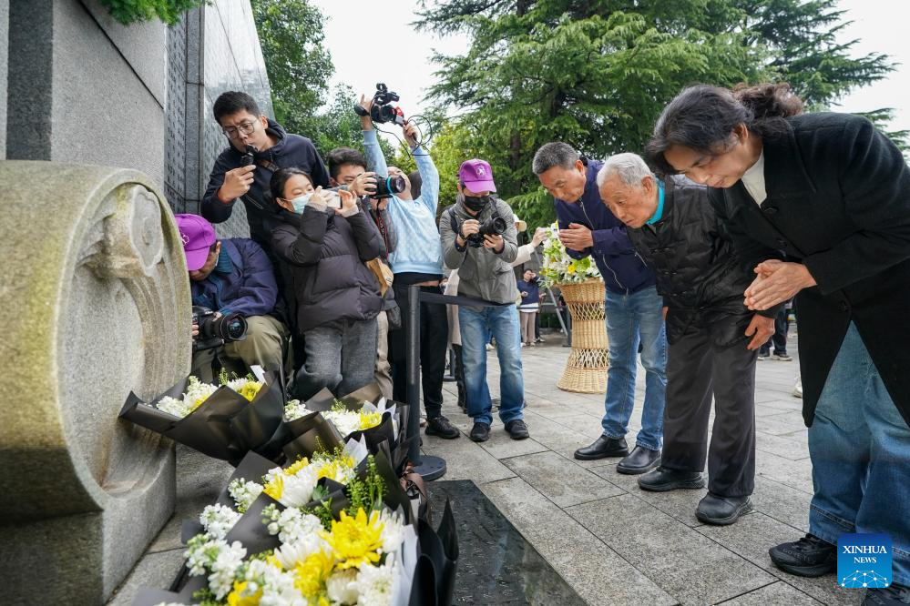 Nanjing Massacre victims remembered ahead of Qingming Festival