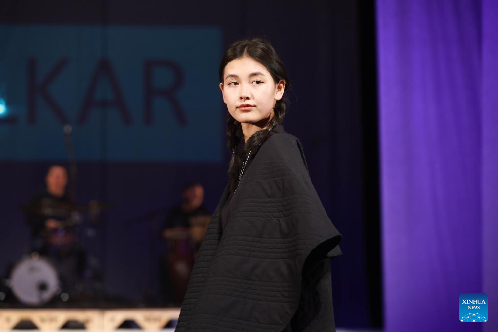 Fashion show featuring traditional Kyrgyz elements held in Bishkek
