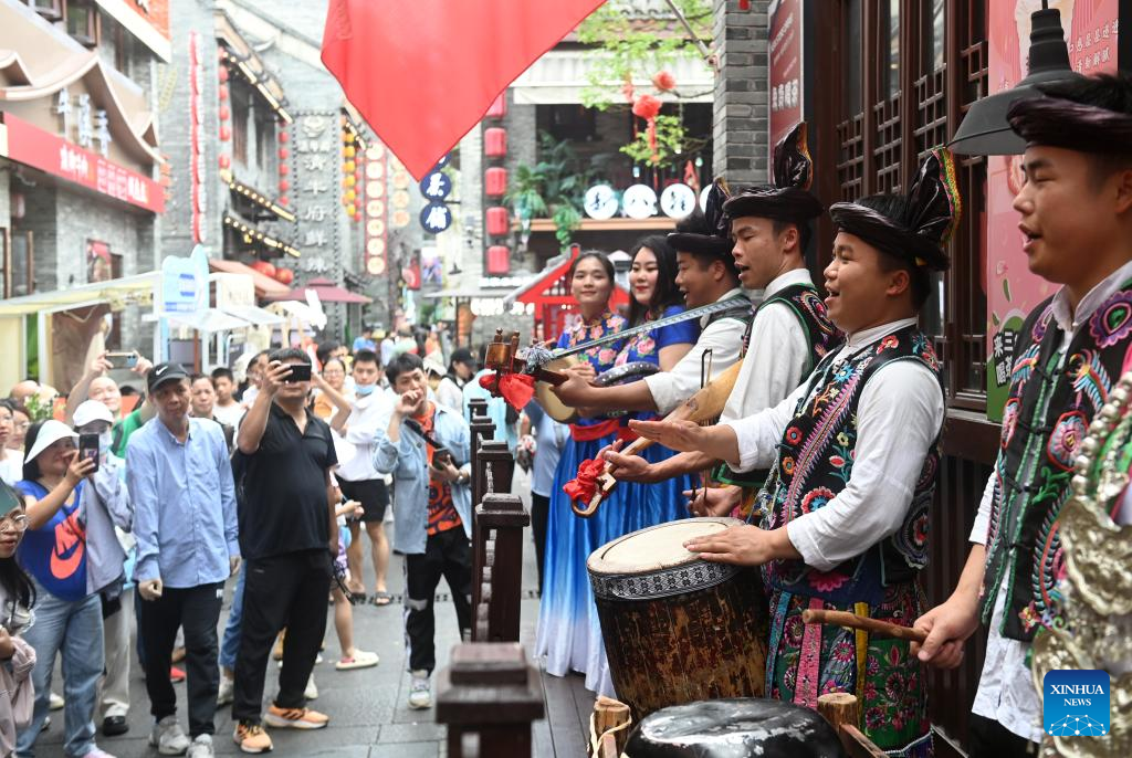 China Focus: Vibrant festival highlights cultural charm of various Chinese ethnic groups
