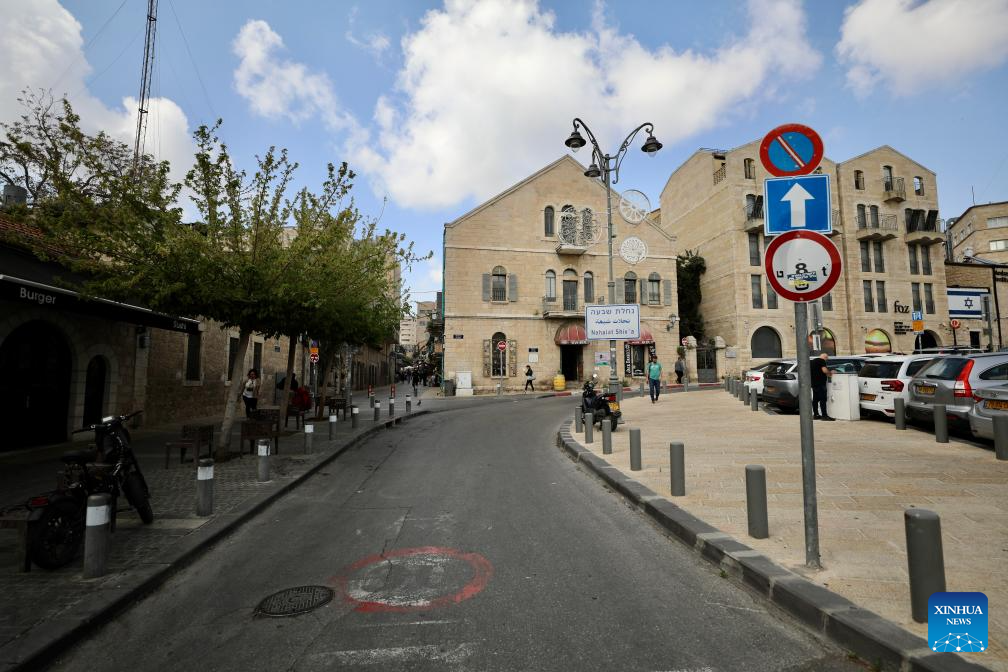 View of streets in Jerusalem