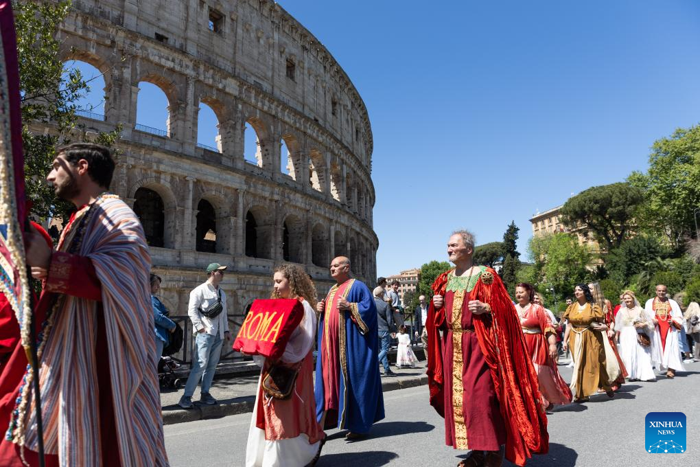 Rome celebrates 2,777th birthday with parade, events