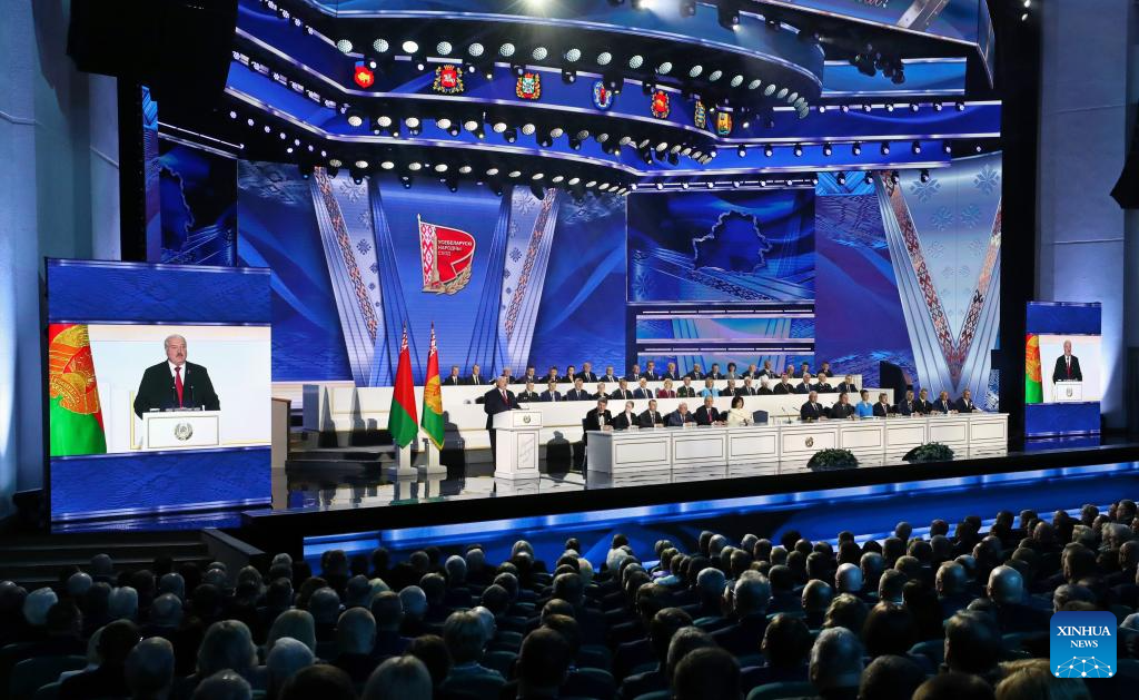 Lukashenko elected as chair of All-Belarusian People's Assembly