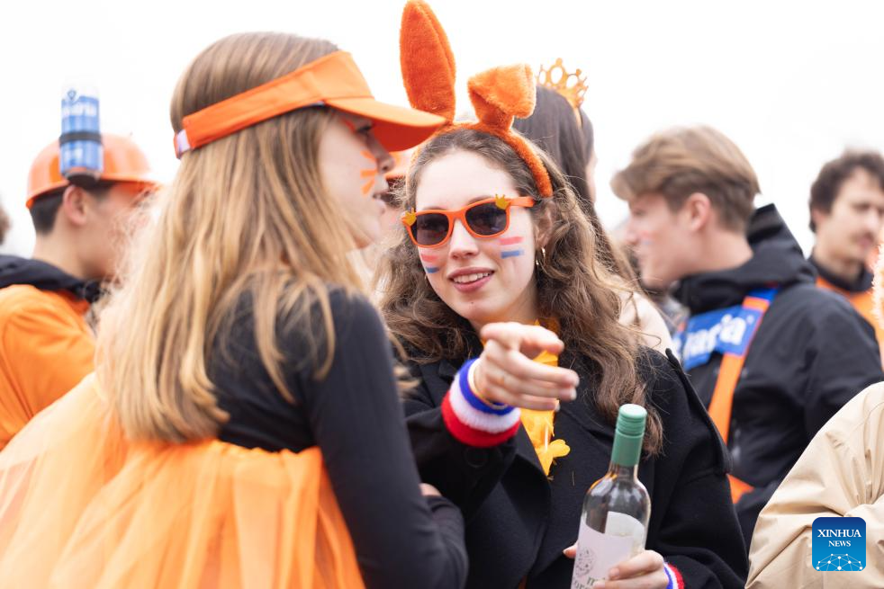 King's Day celebrated in Amsterdam