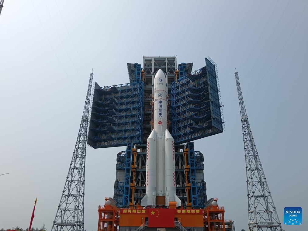 China prepares to launch Chang'e-6 lunar probe