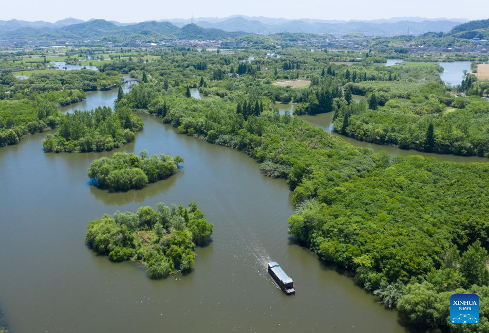 Zhejiang's national wetland park makes efforts to improve ecological environment