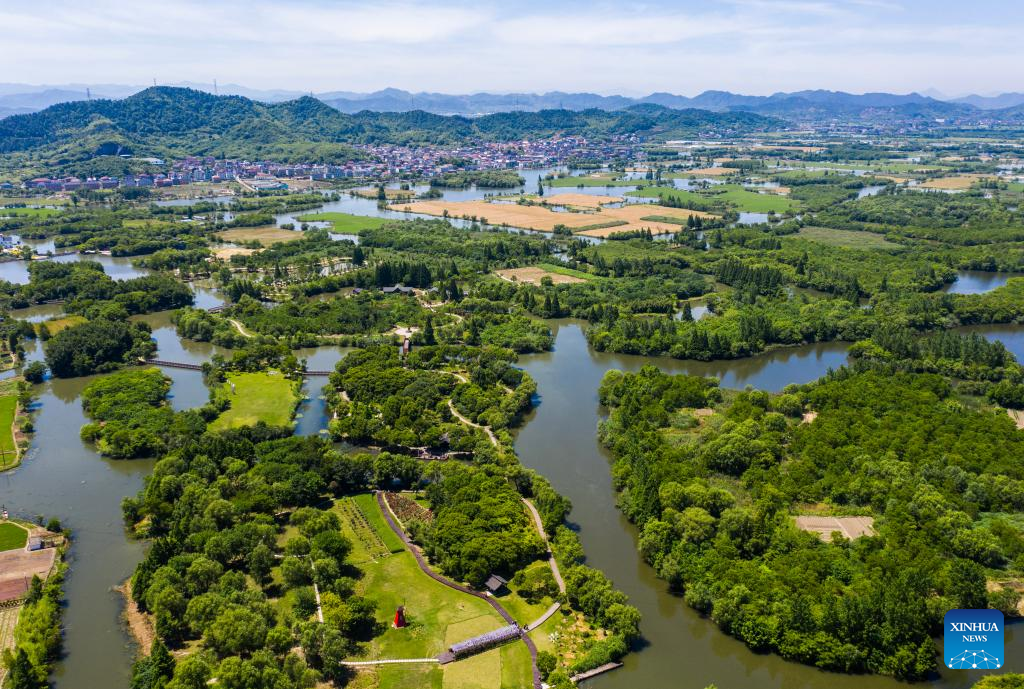 Zhejiang's national wetland park makes efforts to improve ecological environment