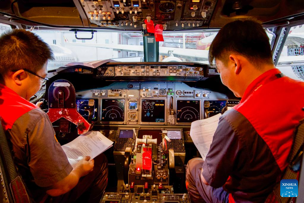 Hainan Free Trade Port conducts 1st aviation maintenance order from South Korea