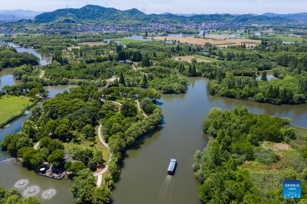 Zhejiang's national wetland park makes efforts to improve ecological environment