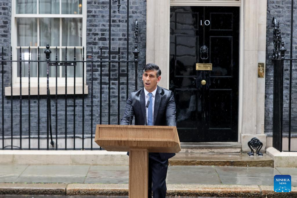 UK to hold general election on July 4: PM