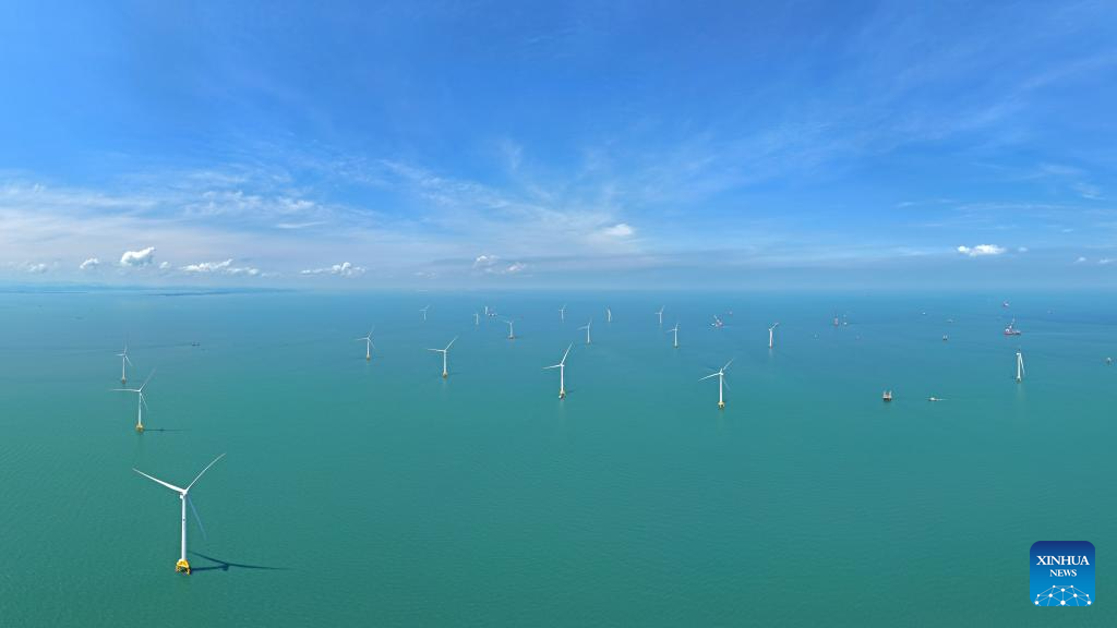 A glimpse of Guangxi's first wind power demonstration project