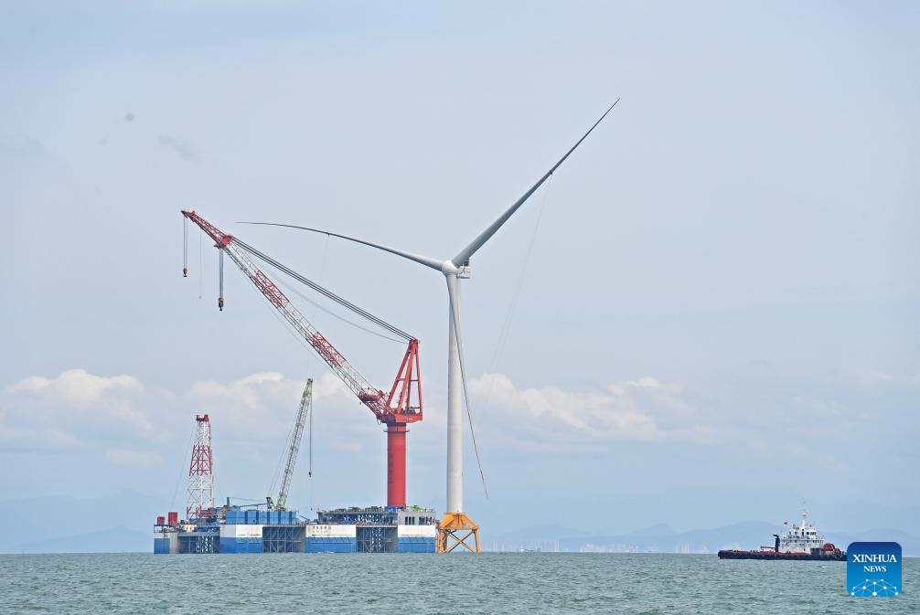 A glimpse of Guangxi's first wind power demonstration project