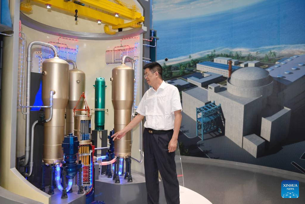 Pic story: designer of nuclear power project in SW China