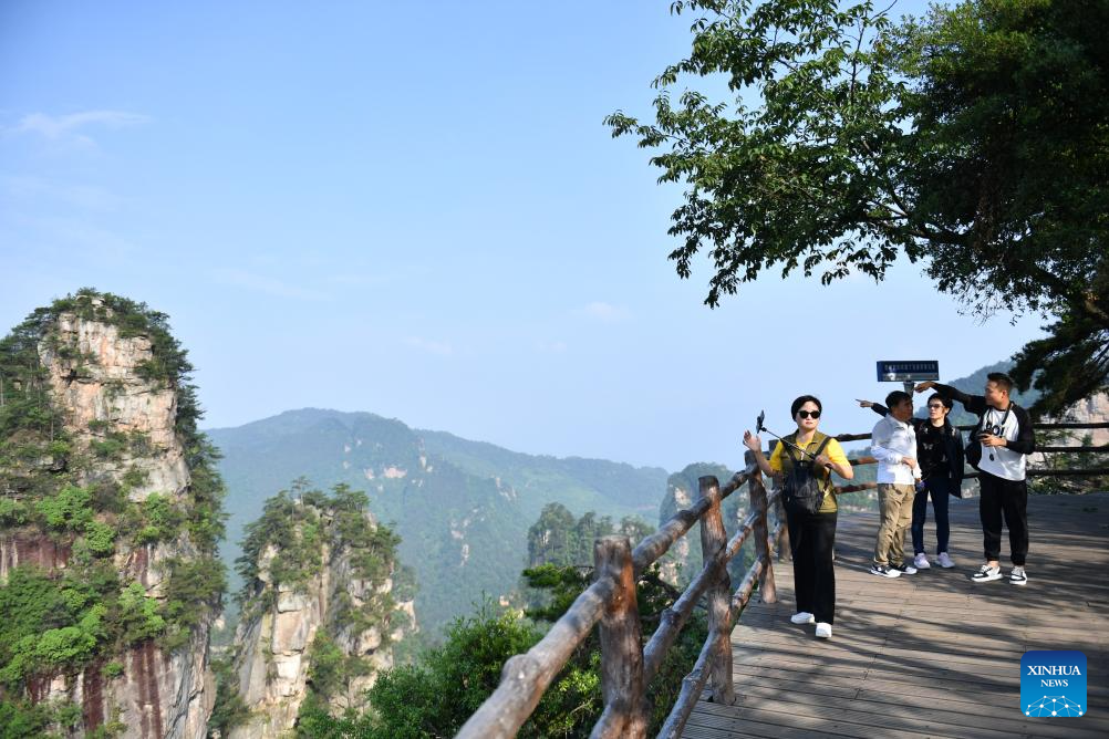 China's Zhangjiajie sees record high S. Korean tourists in Q1