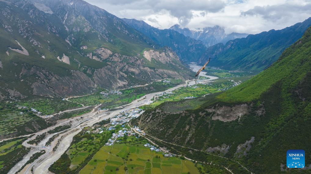 Scenery of Lhari County in Nagqu, China's Xizang