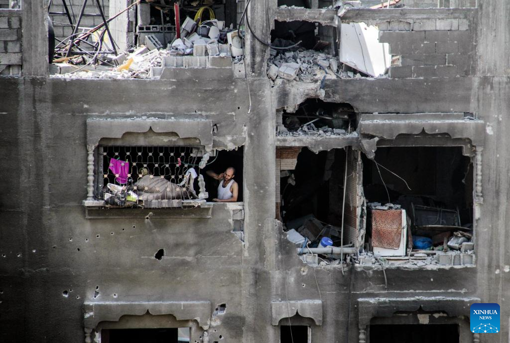 Feature: Israeli military operation wreaks havoc on Jabalia camp in Gaza