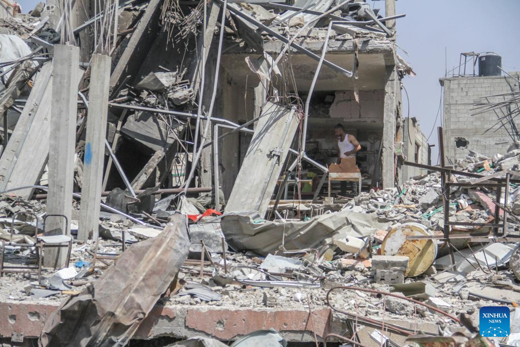 Feature: Israeli military operation wreaks havoc on Jabalia camp in Gaza