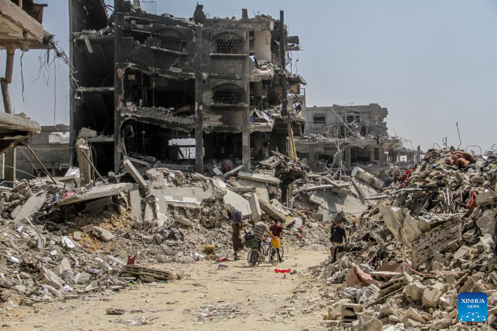 Feature: Israeli military operation wreaks havoc on Jabalia camp in Gaza