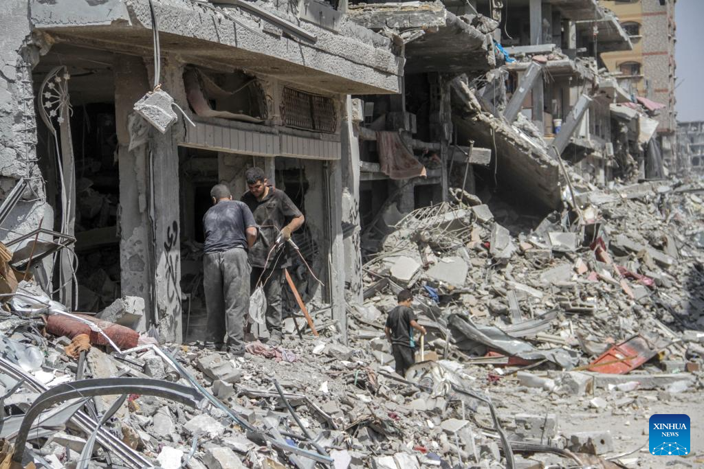 Feature: Israeli military operation wreaks havoc on Jabalia camp in Gaza
