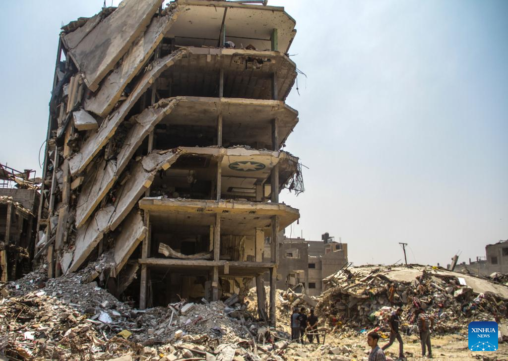 Feature: Israeli military operation wreaks havoc on Jabalia camp in Gaza