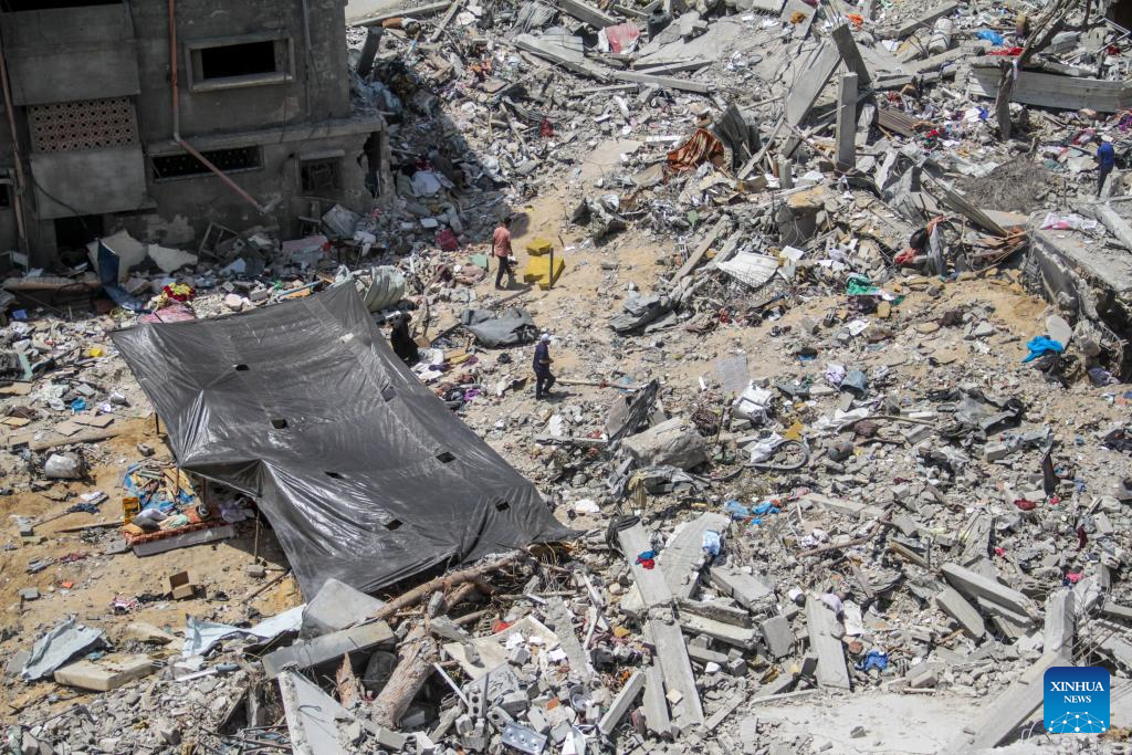 Feature: Israeli military operation wreaks havoc on Jabalia camp in Gaza