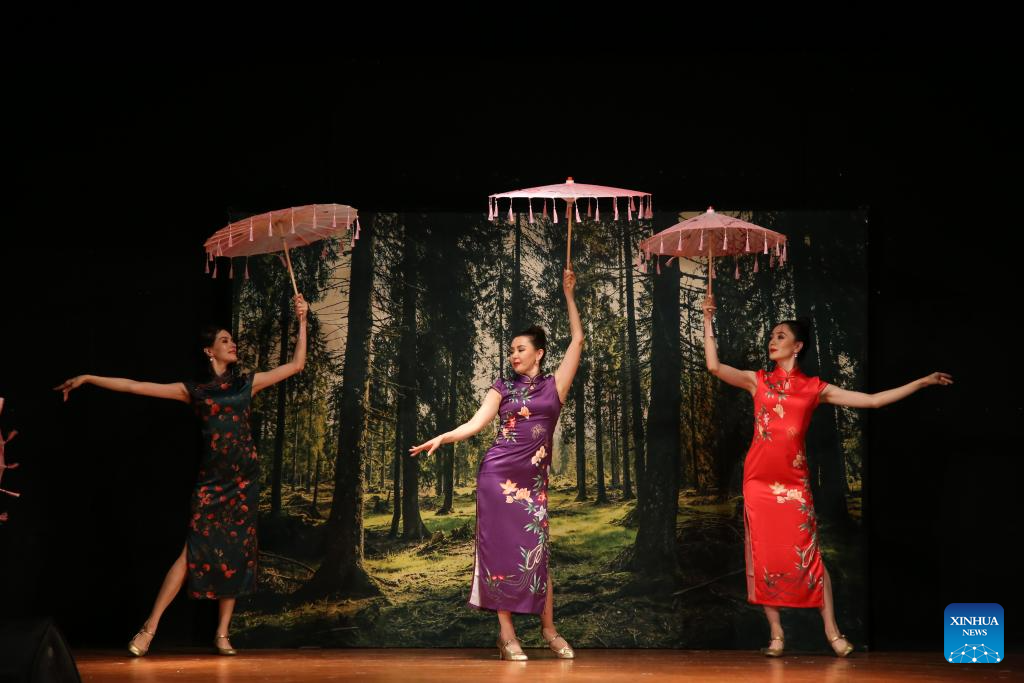 Artists from China's Xinjiang present performance in Türkiye's Istanbul