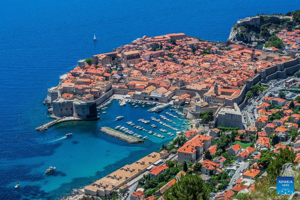 View of Dubrovnik in Croatia