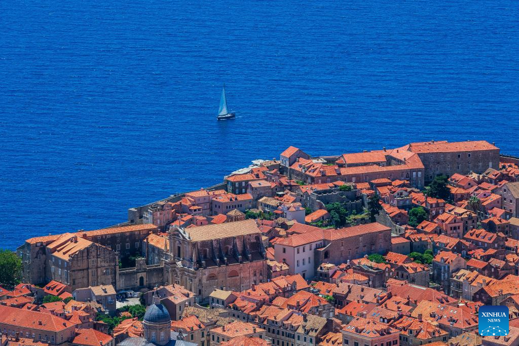 View of Dubrovnik in Croatia