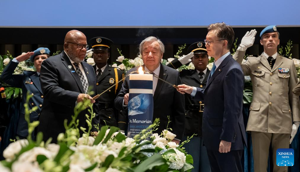 UN honors 188 personnel who lost lives in 2023