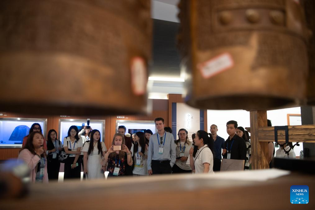 Young Americans soak up history, culture on central China exchange tour