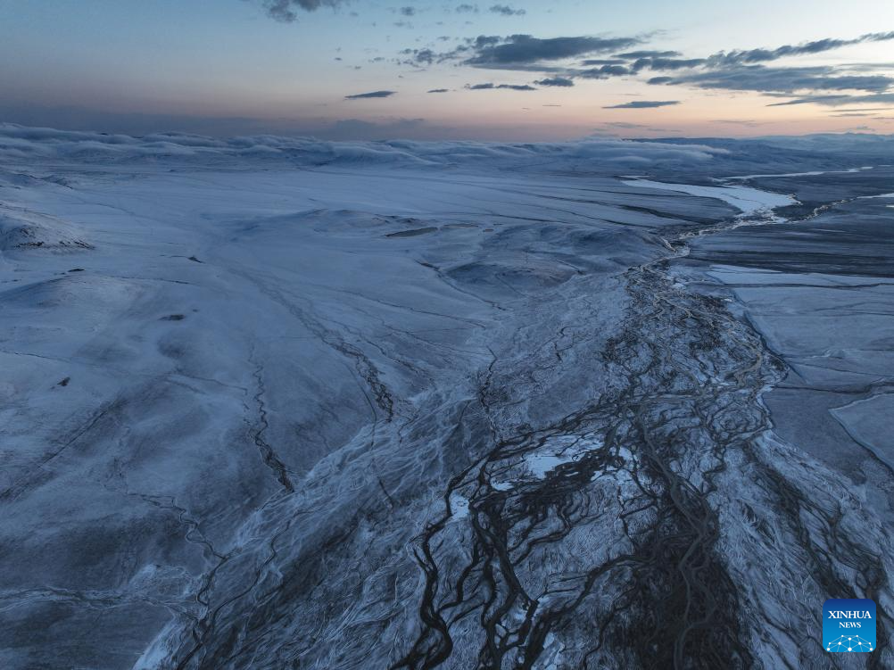 View of Tianshui River in Xizang