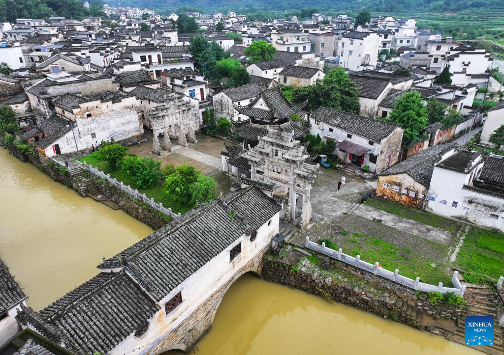 View of ancient architecture complex in E China's Xucun Village