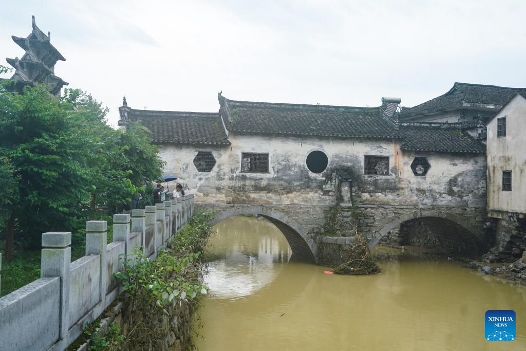 View of ancient architecture complex in E China's Xucun Village