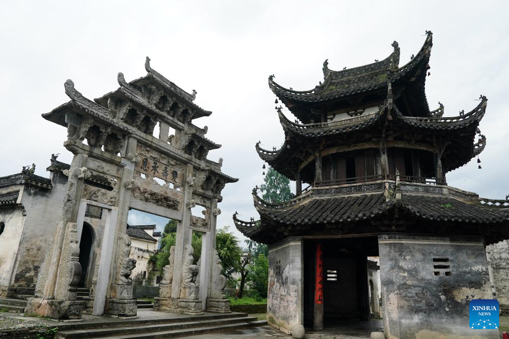 View of ancient architecture complex in E China's Xucun Village