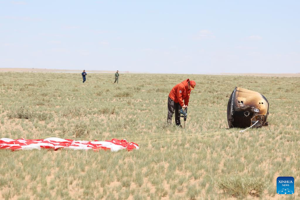 China's Chang'e-6 brings back first samples from moon's far side to Earth