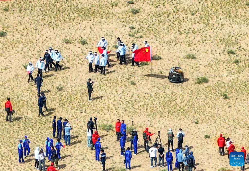 China's Chang'e-6 brings back first samples from moon's far side to Earth