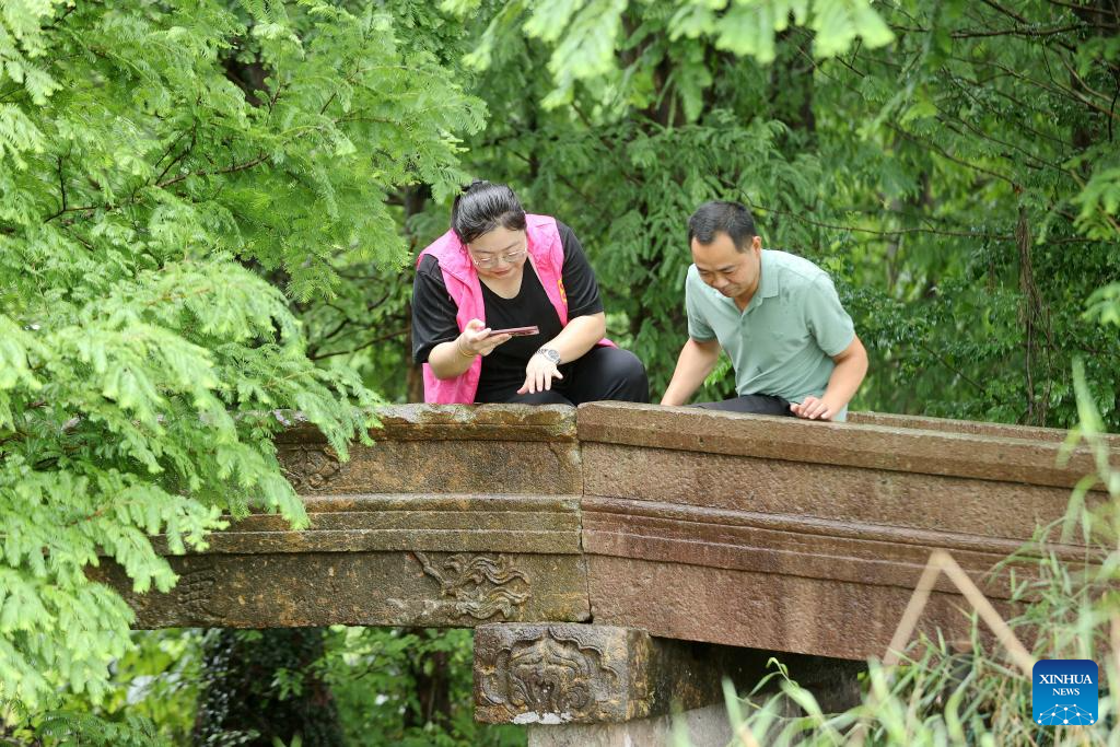 Ancient stone bridges under well protection in east China's Zhejiang