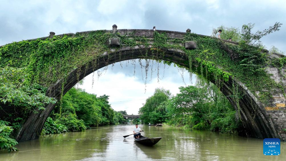 Ancient stone bridges under well protection in east China's Zhejiang