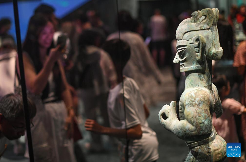 Exhibition on ancient Shu civilization held in Beijing