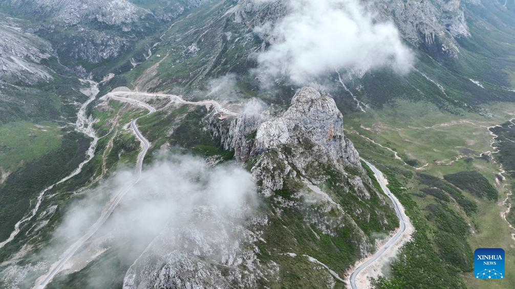 Scenery of Guanggai Mountain in NW China's Gansu