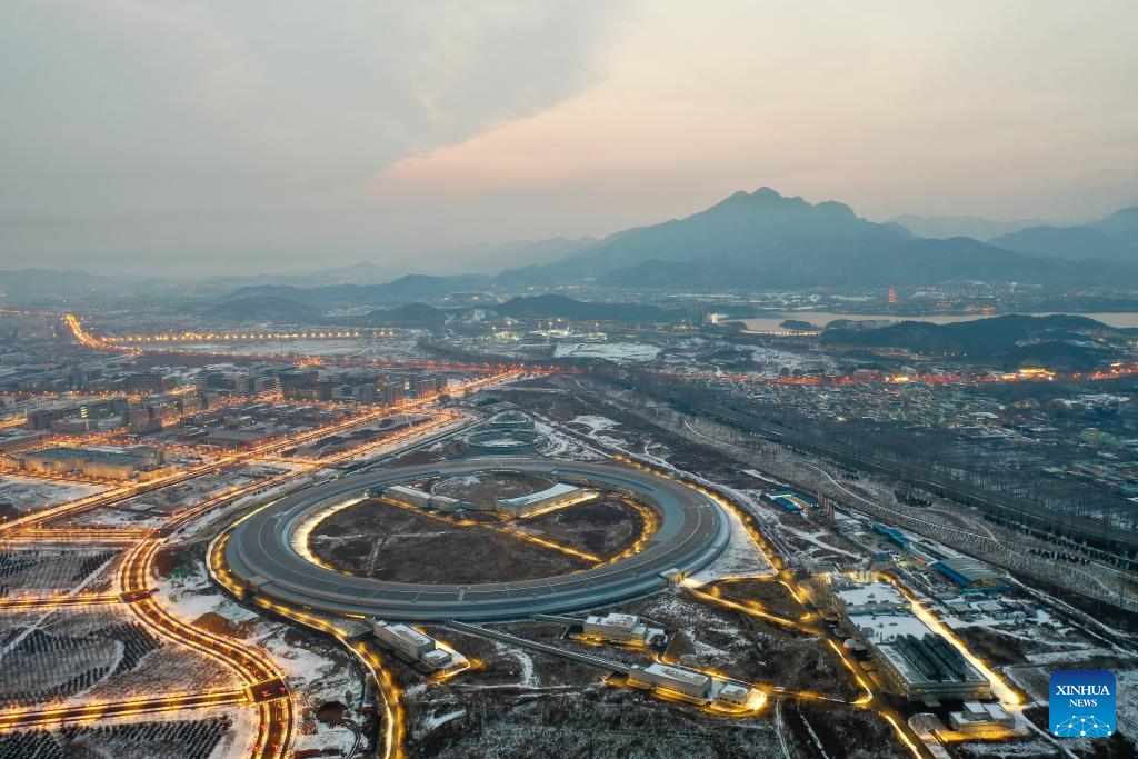 High Energy Photon Source enters joint test stage after completion of vacuum circuit of its storage ring