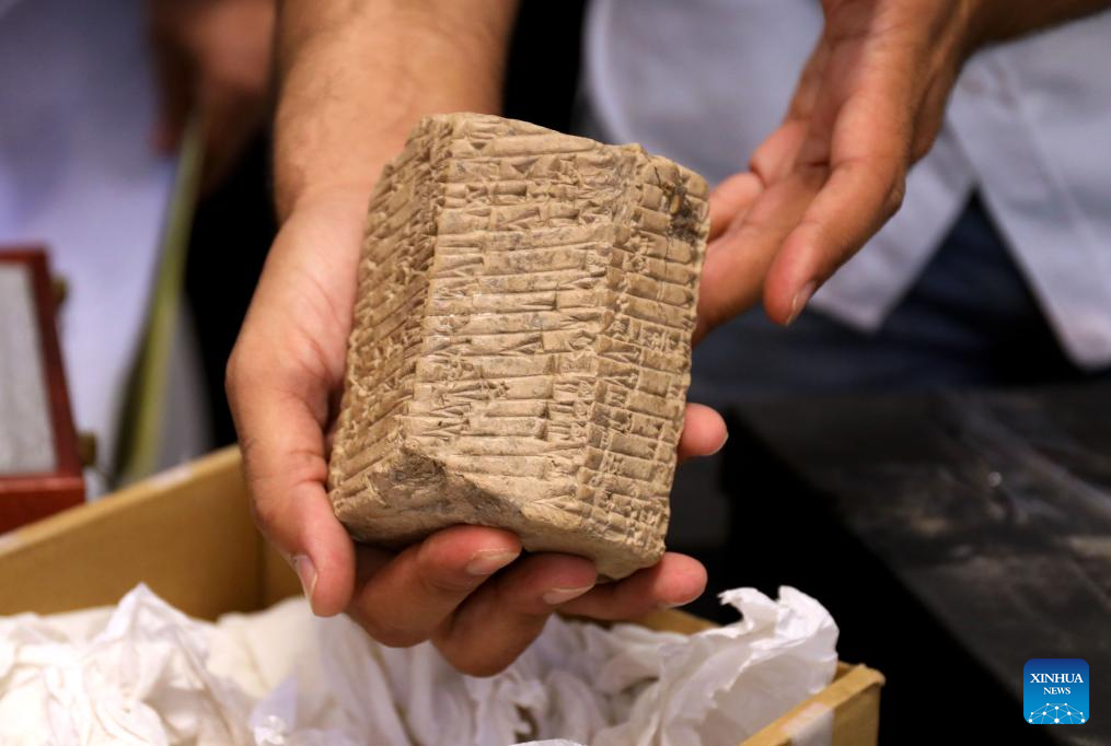 Iraq retrieves 181 smuggled antiquities