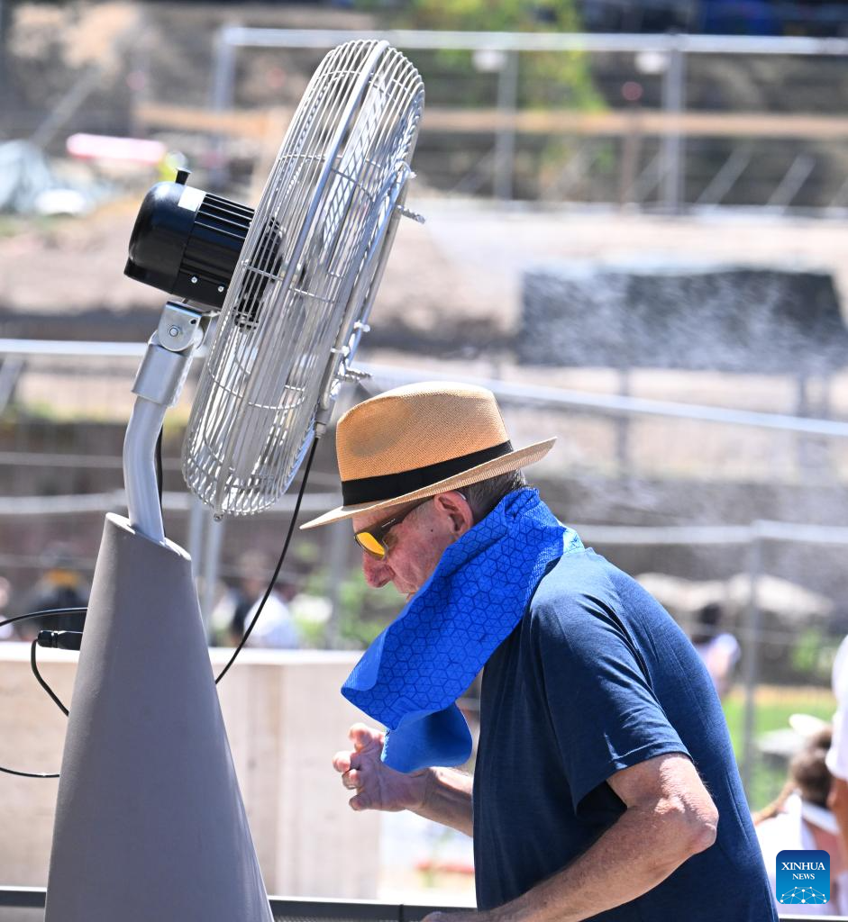 Heatwave hits Rome, Italy