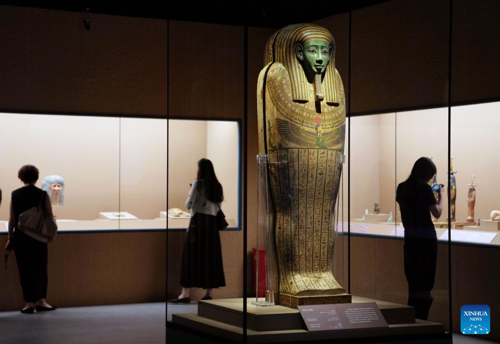 Grand exhibition on ancient Egyptian civilization opens in Shanghai