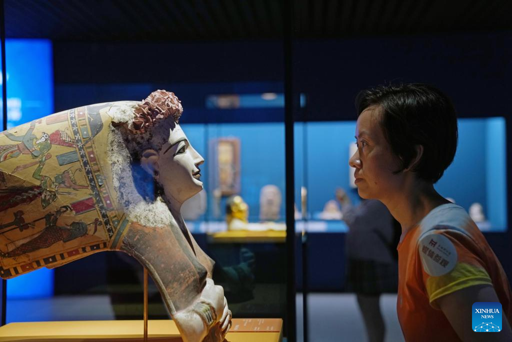 Grand exhibition on ancient Egyptian civilization opens in Shanghai